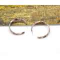 Bijoux d&#39;oreille en acrylique coloré personnalisé pour les femmes boucles d&#39;oreilles en acétate irisée